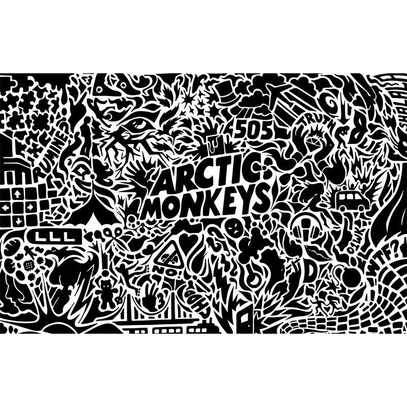 Πίνακας σε καμβά Arctic Monkeys